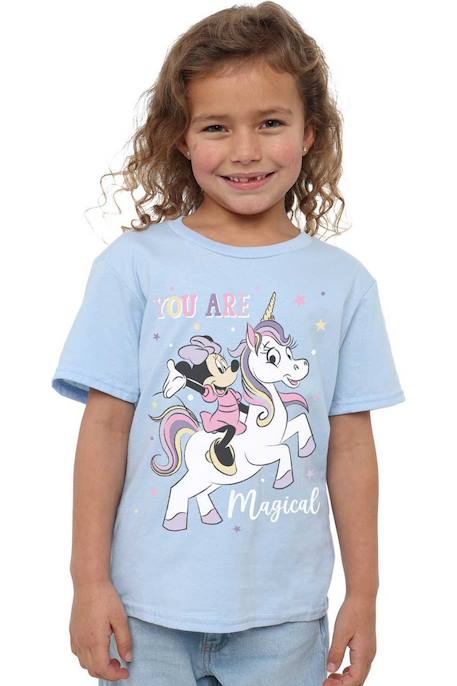 T-shirt coton disney you are magical Bleu clair 3 - vertbaudet enfant 