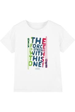 Garçon-T-shirt, polo, sous-pull-T-shirt manches courtes coton star wars force is strong