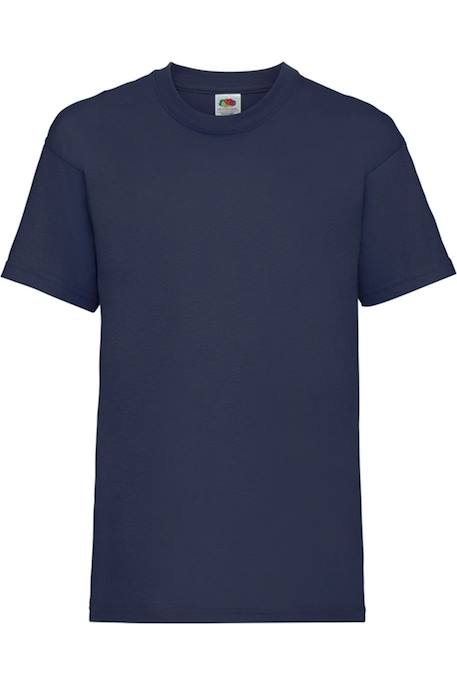 T-shirt coton valueweight Azur+Beige pâle+Bleu ciel+Bleu marine+Bleu marine sombre+Bleu roi+Bordeaux+Jaune+Noir+Orange+Rouge+Tournesol+Vert bouteille+Vert clair+Vert kelly+Violet 12 - vertbaudet enfant 