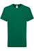 T-shirt en coton peigné de qualité supérieure Bleu+Bleu roi+Canneberge+Noir+Rouge+Vert 16 - vertbaudet enfant 