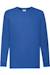 T-shirt enfant manches longues coton valueweight Bleu marine sombre+Bleu roi+Noir+Rouge 3 - vertbaudet enfant 