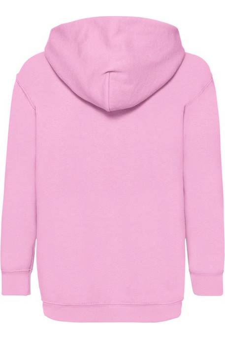 Sweat à capuche enfant coton classic Azur+Bleu marine+Bleu roi+Fuchsia+Noir+Rose clair+Rouge+Tournesol+Vert kelly 16 - vertbaudet enfant 
