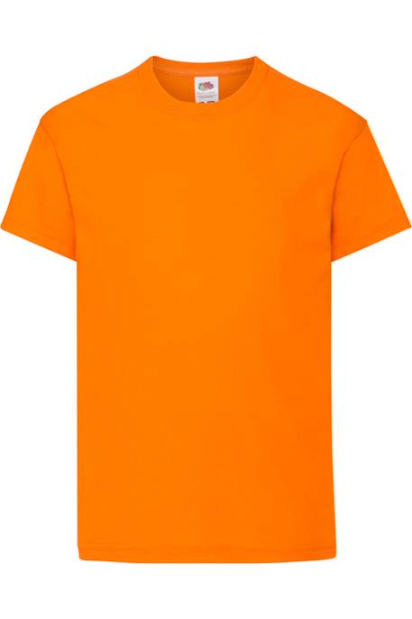 T-shirt coton original Azur+Blanc+Bleu ciel+Bleu marine+Bleu marine sombre+Bleu roi+Bordeaux+Fuchsia+Gris chiné+Jaune+Noir+Olive classique+Orange+Rouge+Rouge orangé+Tournesol+Vert bouteille+Vert clair+Vert kelly+Violet 37 - vertbaudet enfant 