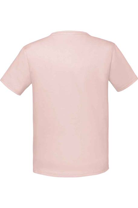 T-shirt coton peigné et filé à l'anneau iconic Fuchsia+Lavande clair+Rose pâle 7 - vertbaudet enfant 