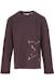 T-shirt enfant manches longues coton wenbie iii Prune sombre 1 - vertbaudet enfant 