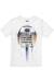 T-shirt motif r2-d2 dégoulinant coton star wars Blanc 1 - vertbaudet enfant 