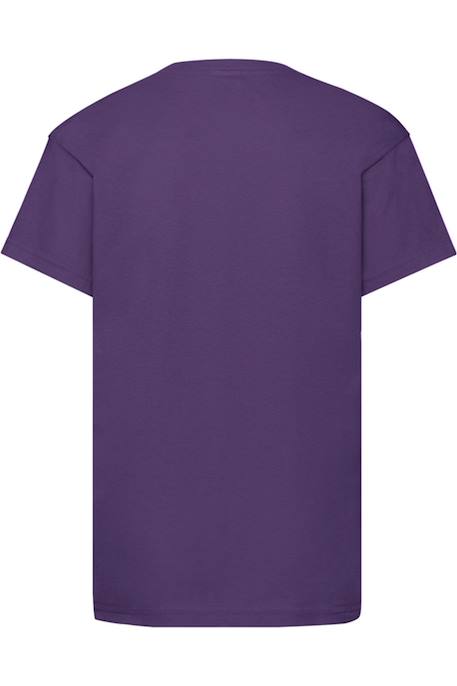 T-shirt enfant manches courtes coton original Azur+Blanc+Bleu ciel+Bleu marine+Bleu marine sombre+Bleu roi+Bordeaux+Fuchsia+Gris chiné+Jaune+Noir+Olive classique+Orange+Rouge+Rouge orangé+Tournesol+Vert bouteille+Vert clair+Vert kelly+Violet 59 - vertbaudet enfant 