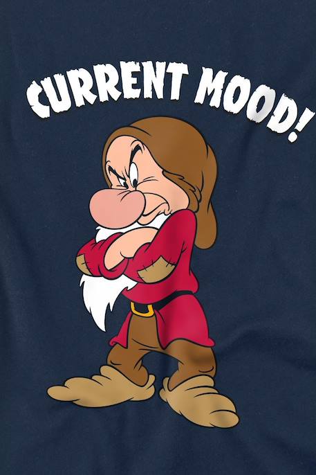 T-shirt coton blanche-neige current mood Bleu marine 2 - vertbaudet enfant 
