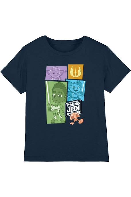 Garçon-T-shirt coton star wars young jedi adventure