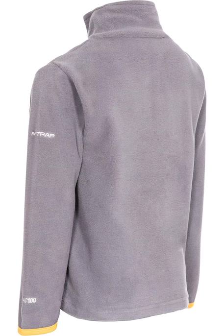 Polaire col zippé garçon etto Bleu marine+Gris 6 - vertbaudet enfant 