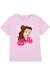 T-shirt coton disney Rose clair 1 - vertbaudet enfant 