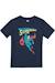 T-shirt manches courtes coton superhero Bleu marine 1 - vertbaudet enfant 