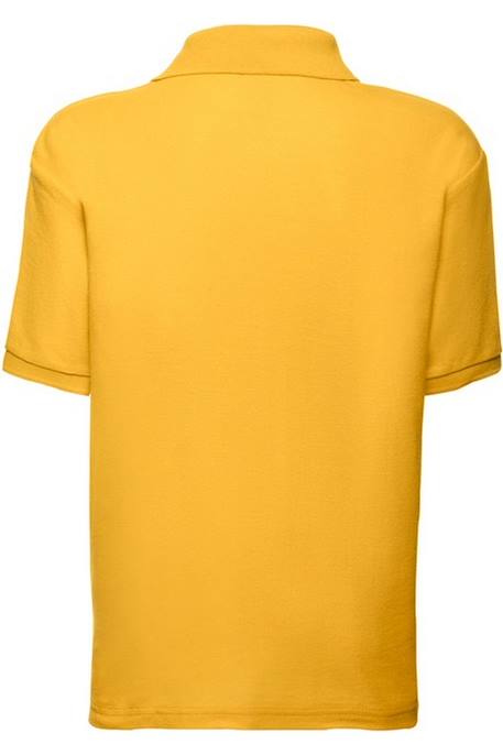 Polo polyester Blanc+Bleu ciel+Bleu marine+Bleu marine sombre+Bleu roi+Bordeaux+Gris chiné+Noir+Rouge+Tournesol+Vert bouteille 29 - vertbaudet enfant 