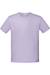 T-shirt coton peigné et filé à l'anneau iconic Fuchsia+Lavande clair+Rose pâle 4 - vertbaudet enfant 