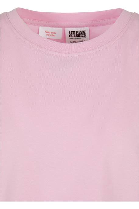 T-shirts coton bio Bleu barbeau / rose clair 3 - vertbaudet enfant 