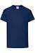 T-shirt enfant manches courtes coton original Azur+Blanc+Bleu ciel+Bleu marine+Bleu marine sombre+Bleu roi+Bordeaux+Fuchsia+Gris chiné+Jaune+Noir+Olive classique+Orange+Rouge+Rouge orangé+Tournesol+Vert bouteille+Vert clair+Vert kelly+Violet 10 - vertbaudet enfant 