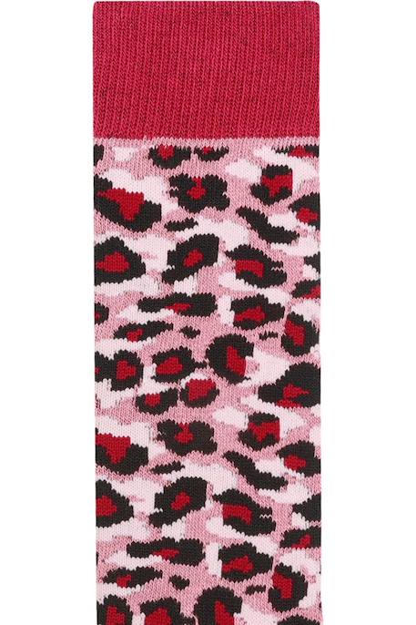 Chaussettes de ski coton Vieux rose 3 - vertbaudet enfant 