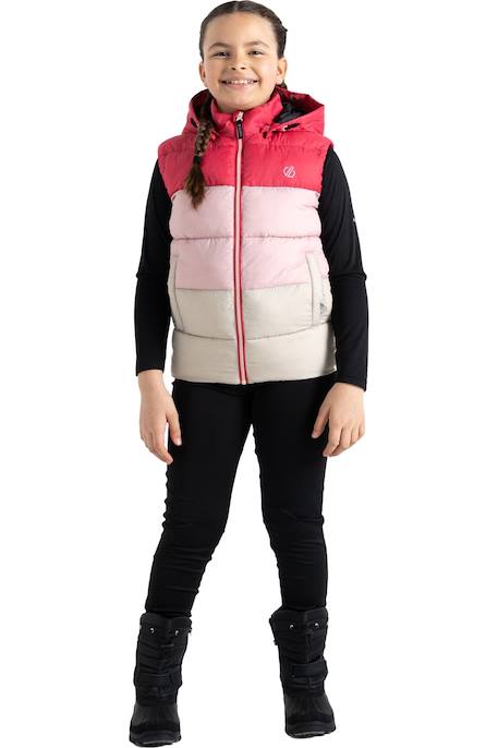Veste sans manches   jolly Rose foncé / mauve pâle 5 - vertbaudet enfant 
