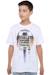 T-shirt motif r2-d2 dégoulinant coton star wars Blanc 3 - vertbaudet enfant 