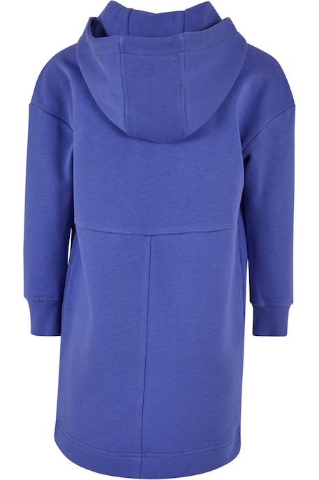 Robe à capuche coton Bleu barbeau 2 - vertbaudet enfant 