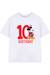 T-shirt 10ème anniversaire motif mickey mouse coton disney Blanc 1 - vertbaudet enfant 