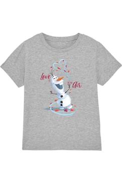 Garçon-T-shirt, polo, sous-pull-T-shirt olaf coton la reine des neiges love is in the air