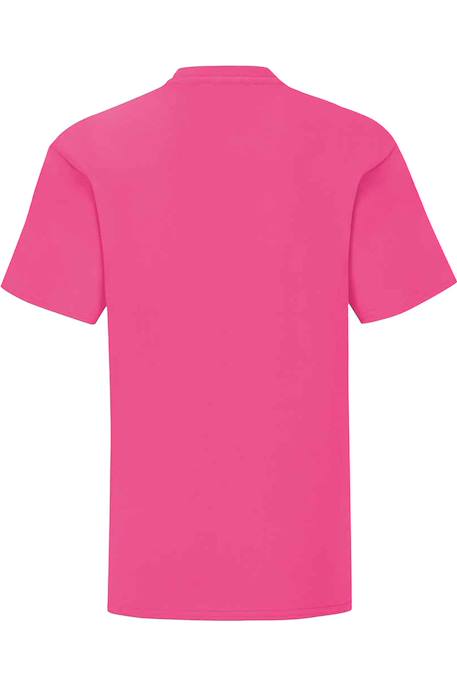 T-shirt coton peigné et filé à l'anneau iconic Fuchsia+Lavande clair+Rose pâle 2 - vertbaudet enfant 