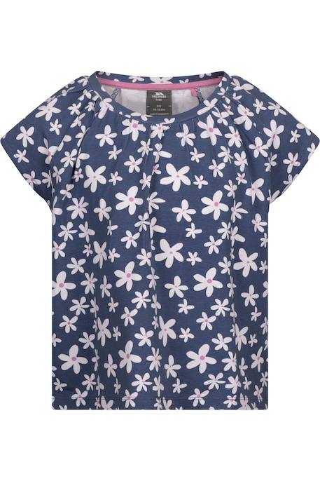 T-shirt coton josey Ton bleu 1 - vertbaudet enfant 