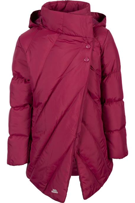Veste polyester vello Pourpre 1 - vertbaudet enfant 