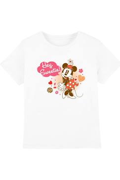 Garçon-T-shirt, polo, sous-pull-T-shirt motif minnie mouse style rétro coton disney hey sweetie!
