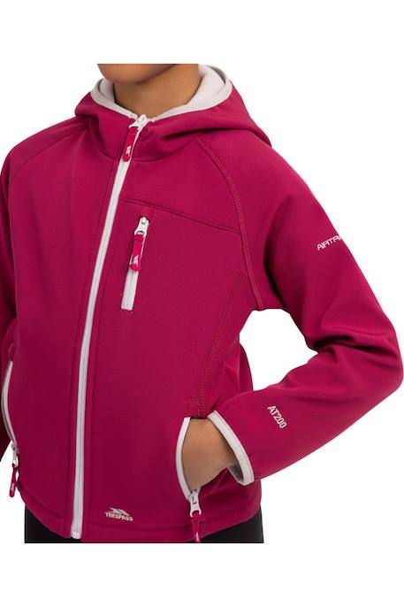 Veste softshell  kian Noir+Pourpre+Rose 7 - vertbaudet enfant 