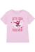 T-shirt coton stick together Rose 1 - vertbaudet enfant 
