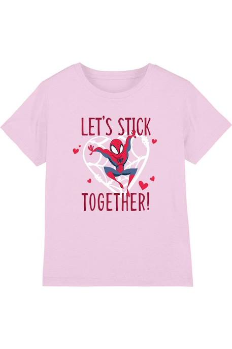 Fille-T-shirt coton stick together