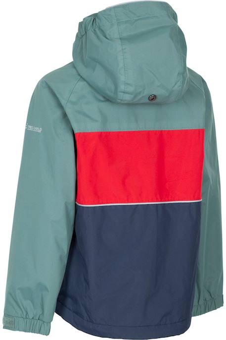 Veste imperméable  ocean Bleu marine+Vert sombre 5 - vertbaudet enfant 