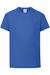 T-shirt coton original Azur+Blanc+Bleu ciel+Bleu marine+Bleu marine sombre+Bleu roi+Bordeaux+Fuchsia+Gris chiné+Jaune+Noir+Olive classique+Orange+Rouge+Rouge orangé+Tournesol+Vert bouteille+Vert clair+Vert kelly+Violet 16 - vertbaudet enfant 