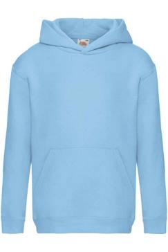 -Sweat à capuche en coton peigné de qualité supérieure premium
