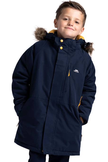 Doudoune garçon à capuche ultimately Bleu marine+Noir 4 - vertbaudet enfant 