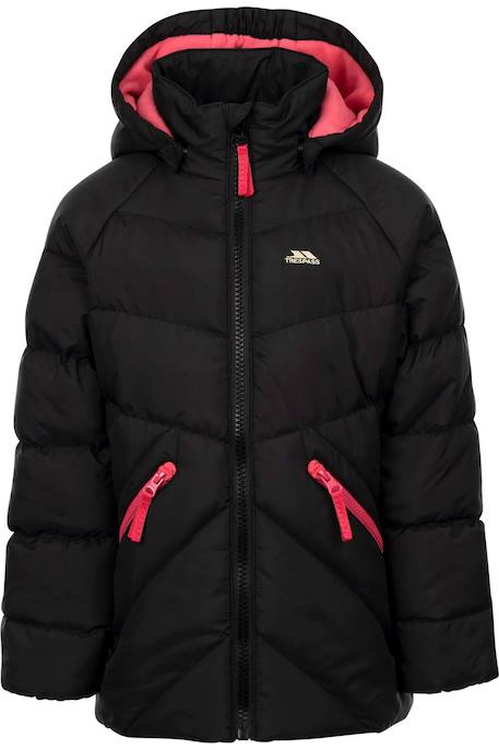Veste matelassée  annah Fraise+Noir 3 - vertbaudet enfant 
