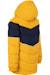 Veste matelassée  aldery Bleu marine+Jaune foncé 4 - vertbaudet enfant 