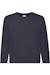 T-shirt enfant manches longues coton valueweight Bleu marine sombre+Bleu roi+Noir+Rouge 2 - vertbaudet enfant 