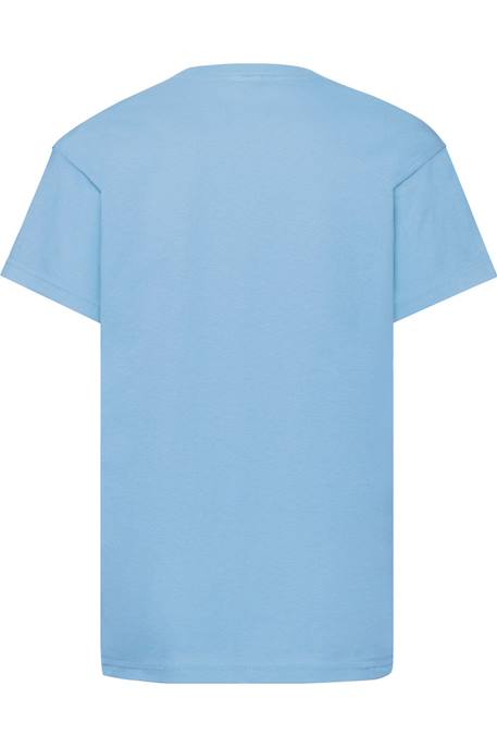 T-shirt coton original Azur+Bleu ciel+Bleu marine+Bleu marine sombre+Bleu roi+Jaune+Noir+Olive classique+Orange+Rouge+Rouge orangé+Tournesol+Vert bouteille+Vert citron+Vert kelly+Violet 5 - vertbaudet enfant 