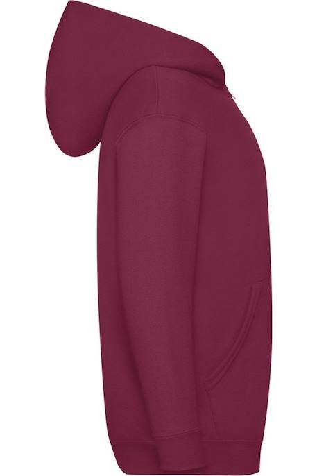 Sweat zippé à capuche enfant coton classic Azur+Bleu marine sombre+Bleu roi+Bordeaux+Gris chiné+Noir+Rouge+Vert bouteille 12 - vertbaudet enfant 