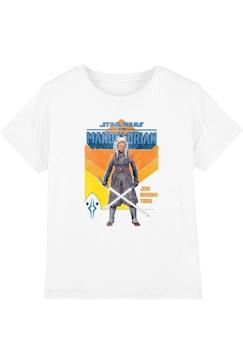 Garçon-T-shirt, polo, sous-pull-T-shirt motif ahsoka coton star wars jedi