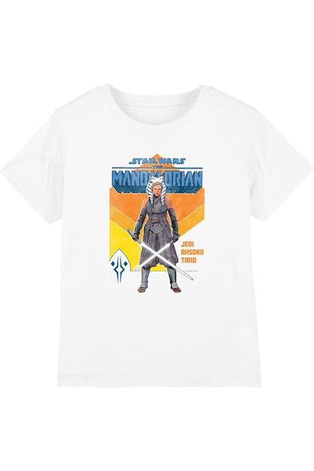 T-shirt motif ahsoka coton star wars jedi Blanc 1 - vertbaudet enfant 