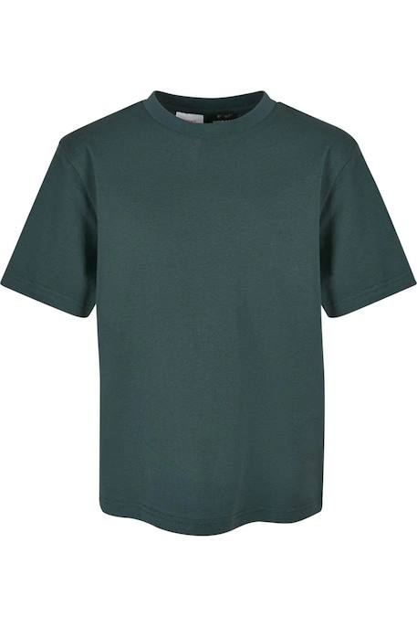 T-shirt coton Noir+Vert bouteille 5 - vertbaudet enfant 