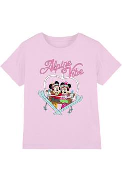 T-shirt mickey mouse coton disney alpine vibes  - vertbaudet enfant
