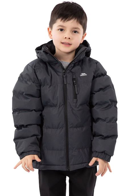 Doudoune polyester tuff Bleu clair+Gris foncé+Noir 8 - vertbaudet enfant 