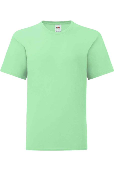 T-shirt coton peigné et filé à l'anneau iconic Azur+Bleu ciel+Bleu marine+Bleu marine sombre+Bleu roi+Graphite clair+Noir+Orange+Rouge+Tournesol+Vert de gris+Vert forêt+Vert kelly+Vert pâle 35 - vertbaudet enfant 