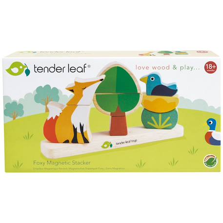 Empilable magnétique renard Beige 4 - vertbaudet enfant 
