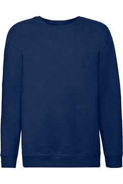-Sweat coton filé à l'anneau premium